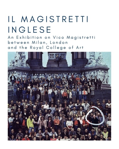 Il Magistretti inglese. Exhibition at Royal College of Art